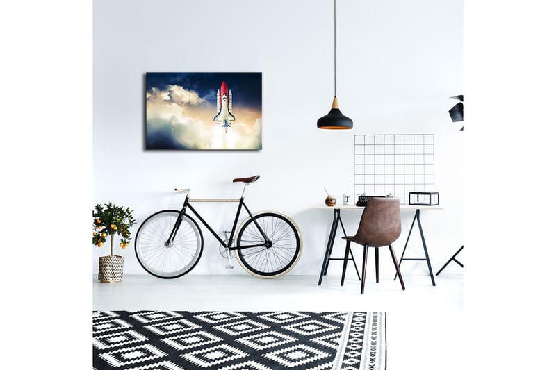 Canvasmålning Dekorativ LED-belysning - Flerfärgad - Inredning - Tavlor & posters - Canvastavla
