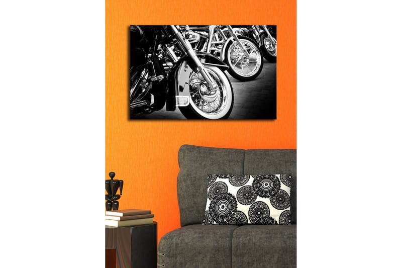 Canvasmålning Dekorativ LED-belysning - Flerfärgad - Inredning - Tavlor & posters - Canvastavla
