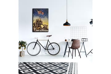 Canvasmålning Dekorativ LED-belysning - Flerfärgad - Inredning - Tavlor & posters - Canvastavla