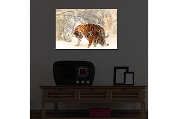 Canvasmålning Dekorativ LED-belysning - Flerfärgad - Inredning - Tavlor & posters - Canvastavla