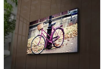 Canvasmålning Dekorativ LED-belysning - Flerfärgad - Inredning - Tavlor & posters - Canvastavla