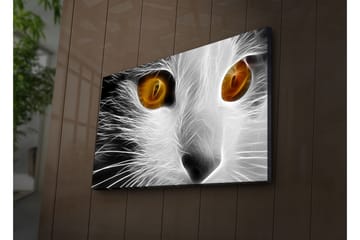 Canvasmålning Dekorativ LED-belysning - Flerfärgad - Inredning - Tavlor & posters - Canvastavla