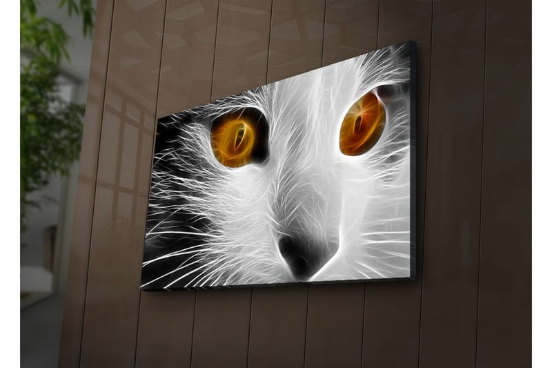 Canvasmålning Dekorativ LED-belysning - Flerfärgad - Inredning - Tavlor & posters - Canvastavla