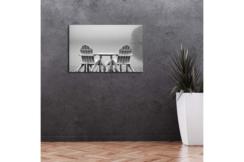 Canvasmålning Dekorativ LED-belysning - Flerfärgad - Inredning - Tavlor & posters - Canvastavla