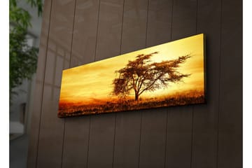 Canvasmålning Dekorativ LED-belysning - Flerfärgad - Inredning - Tavlor & posters - Canvastavla