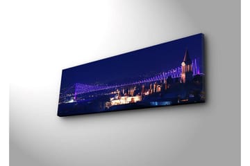 Canvasmålning Dekorativ LED-belysning - Flerfärgad - Inredning - Tavlor & posters - Canvastavla