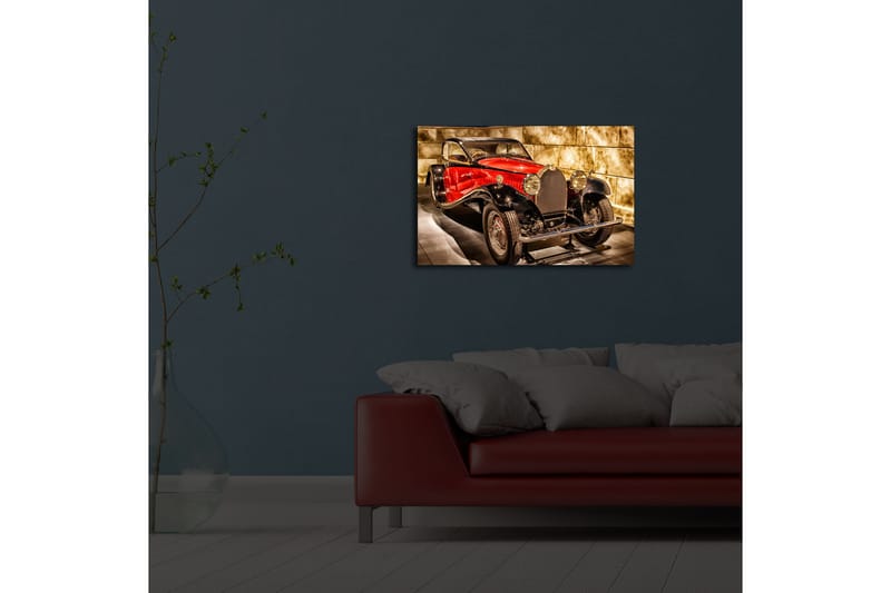 Canvasmålning Dekorativ LED-belysning - Flerfärgad - Inredning - Tavlor & posters - Canvastavla