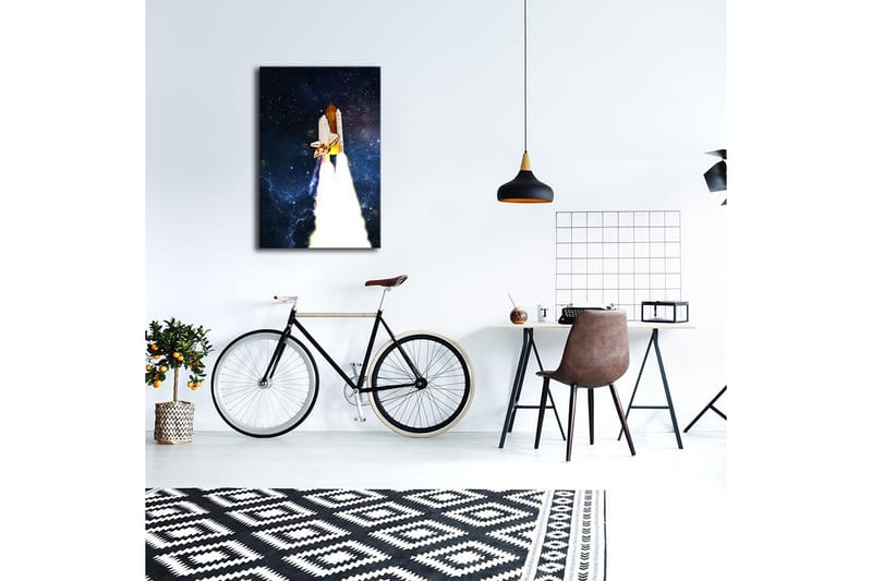 Canvasmålning Dekorativ LED-belysning - Flerfärgad - Inredning - Tavlor & posters - Canvastavla