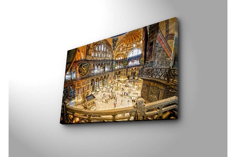 Canvasmålning Dekorativ LED-belysning - Flerfärgad - Inredning - Tavlor & posters - Canvastavla