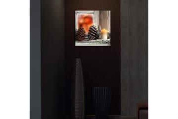 Canvasmålning Dekorativ LED-belysning - Flerfärgad - Inredning - Tavlor & posters - Canvastavla