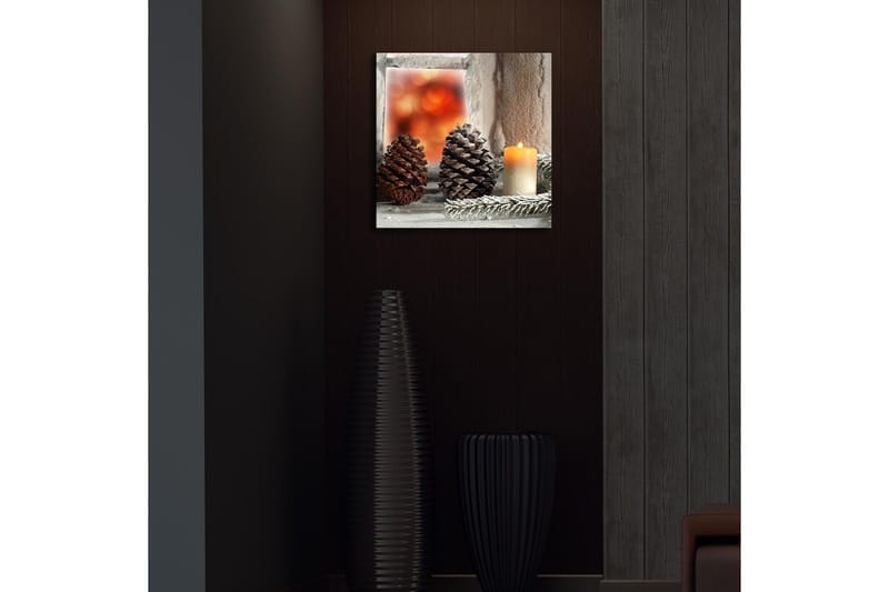 Canvasmålning Dekorativ LED-belysning - Flerfärgad - Inredning - Tavlor & posters - Canvastavla