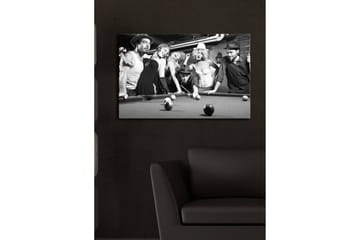 Canvasmålning Dekorativ LED-belysning - Flerfärgad - Inredning - Tavlor & posters - Canvastavla