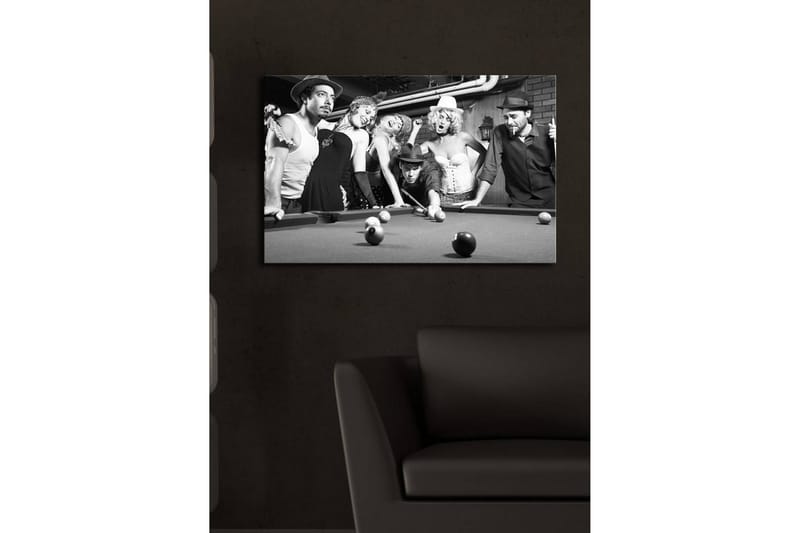 Canvasmålning Dekorativ LED-belysning - Flerfärgad - Inredning - Tavlor & posters - Canvastavla