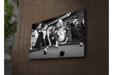 Canvasmålning Dekorativ LED-belysning - Flerfärgad - Inredning - Tavlor & posters - Canvastavla