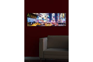 Canvasmålning Dekorativ LED-belysning - Flerfärgad - Inredning - Tavlor & posters - Canvastavla