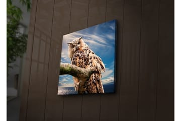 Canvasmålning Dekorativ LED-belysning - Flerfärgad - Inredning - Tavlor & posters - Canvastavla