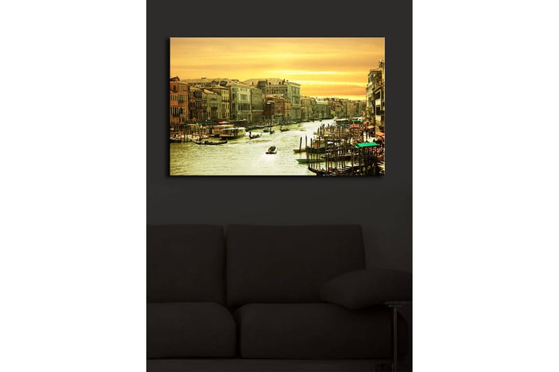 Canvasmålning Dekorativ LED-belysning - Flerfärgad - Inredning - Tavlor & posters - Canvastavla