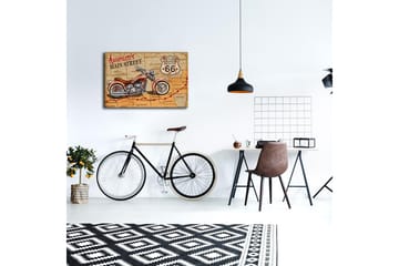 Canvasmålning Dekorativ LED-belysning - Flerfärgad - Inredning - Tavlor & posters - Canvastavla