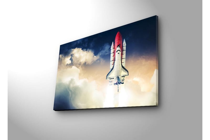 Canvasmålning Dekorativ LED-belysning - Flerfärgad - Inredning - Tavlor & posters - Canvastavla
