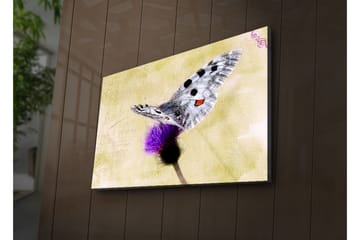 Canvasmålning Dekorativ LED-belysning - Flerfärgad - Inredning - Tavlor & posters - Canvastavla