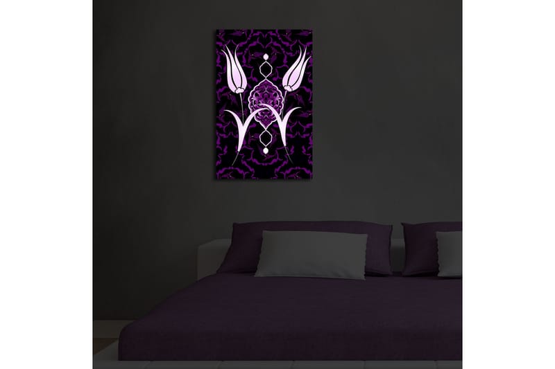 Canvasmålning Dekorativ LED-belysning - Flerfärgad - Inredning - Tavlor & posters - Canvastavla
