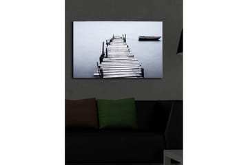 Canvasmålning Dekorativ LED-belysning - Flerfärgad - Inredning - Tavlor & posters - Canvastavla