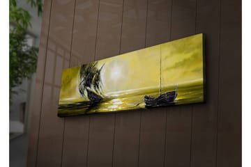 Canvasmålning Dekorativ LED-belysning - Flerfärgad - Inredning - Tavlor & posters - Canvastavla