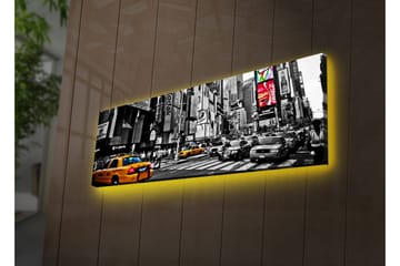 Canvasmålning Dekorativ LED-belysning - Flerfärgad - Inredning - Tavlor & posters - Canvastavla