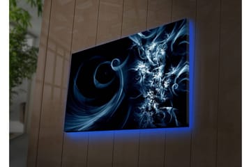 Canvasmålning Dekorativ LED-belysning - Flerfärgad - Inredning - Tavlor & posters - Canvastavla