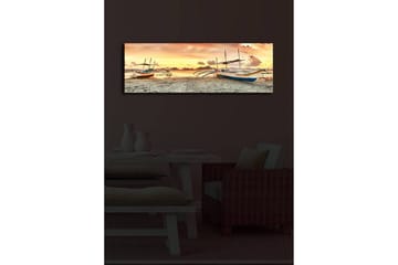 Canvasmålning Dekorativ LED-belysning - Flerfärgad - Inredning - Tavlor & posters - Canvastavla