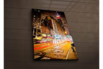 Canvasmålning Dekorativ LED-belysning - Flerfärgad - Inredning - Tavlor & posters - Canvastavla