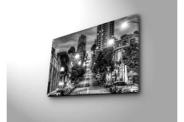 Canvasmålning Dekorativ LED-belysning - Flerfärgad - Inredning - Tavlor & posters - Canvastavla