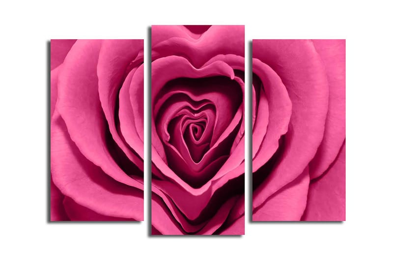 Canvastavla 3-pack Flerfärgad - 20x39 cm - Inredning - Tavlor & posters - Canvastavla