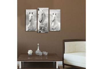 Canvastavla 3-pack Flerfärgad - 20x39 cm - Inredning - Tavlor & posters - Canvastavla