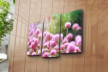 Canvastavla 3-pack Flerfärgad - 20x39 cm - Inredning - Tavlor & posters - Canvastavla