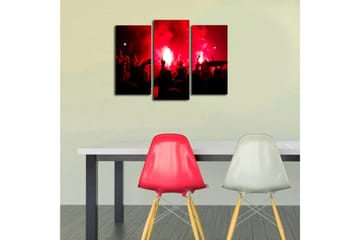 Canvastavla 3-pack Flerfärgad - 20x39 cm - Inredning - Tavlor & posters - Canvastavla