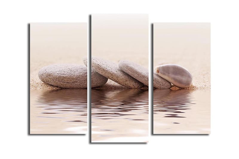 Canvastavla 3-pack Flerfärgad - 20x39 cm - Inredning - Tavlor & posters - Canvastavla