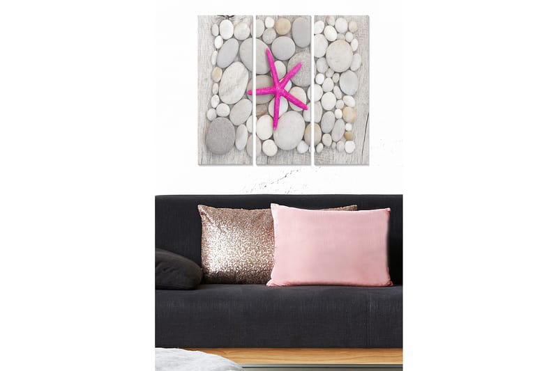 Canvastavla 3-pack Flerfärgad - 20x50 cm - Inredning - Tavlor & posters - Canvastavla