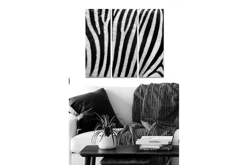 Canvastavla 3-pack Flerfärgad - 20x50 cm - Inredning - Tavlor & posters - Canvastavla