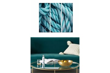Canvastavla 3-pack Flerfärgad - 20x50 cm - Inredning - Tavlor & posters - Canvastavla