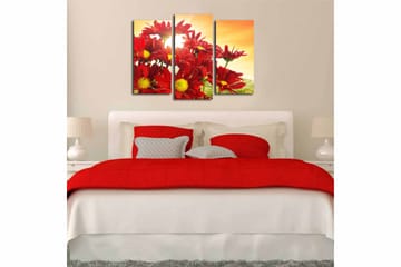 Canvastavla 3-pack Flerfärgad - 20x39 cm - Inredning - Tavlor & posters - Canvastavla