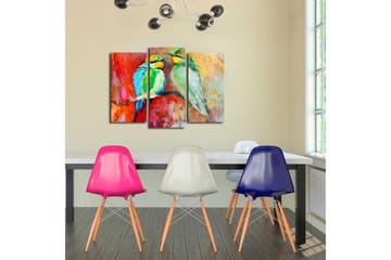 Canvastavla 3-pack Flerfärgad - 20x39 cm - Inredning - Tavlor & posters - Canvastavla