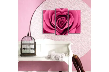 Canvastavla 3-pack Flerfärgad - 20x39 cm - Inredning - Tavlor & posters - Canvastavla