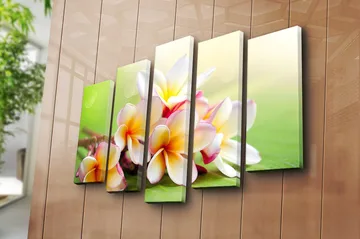 Canvastavla 5-pack Flerfärgad - 19x60 cm - Inredning - Tavlor & posters - Canvastavla