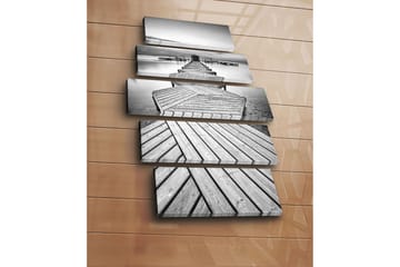 Canvastavla 5-pack Flerfärgad - 19x60 cm - Inredning - Tavlor & posters - Canvastavla