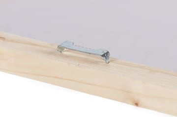 Canvastavla 70x100 cm - Stiliserad kvinnoansikte med framträdande läppar och ögon - Röd / Beige / Brun - Inredning - Tavlor & posters - Canvastavla