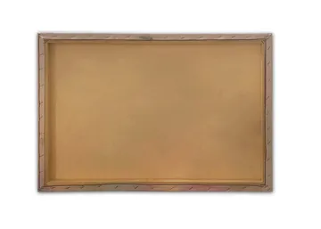 Canvastavla 70x100 cm - Stillhet med keramik och grenar i en harmonisk komposition - Mörkbrun / Ljusgrön / Olivgrön - Inredning - Tavlor & posters - Canvastavla