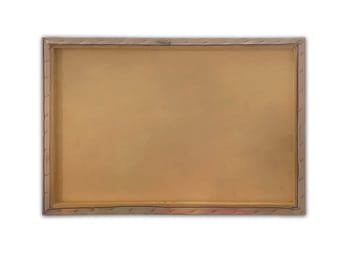 Canvastavla 70x100 cm - Stillhet med keramik och grenar i en harmonisk komposition - Mörkbrun / Ljusgrön / Olivgrön - Inredning - Tavlor & posters - Canvastavla