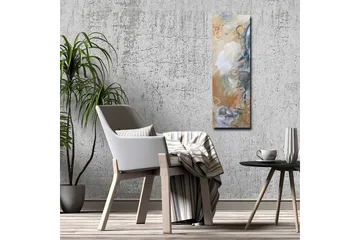 Canvastavla - Abstrakt komposition med mjuka former och nyanser - Ljusgrå / Beige / Blå - Inredning - Tavlor & posters - Canvastavla