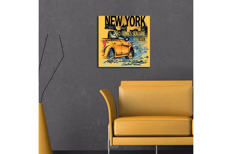 Canvastavla Animal Flerfärgad - 45x45 cm - Inredning - Tavlor & posters - Canvastavla